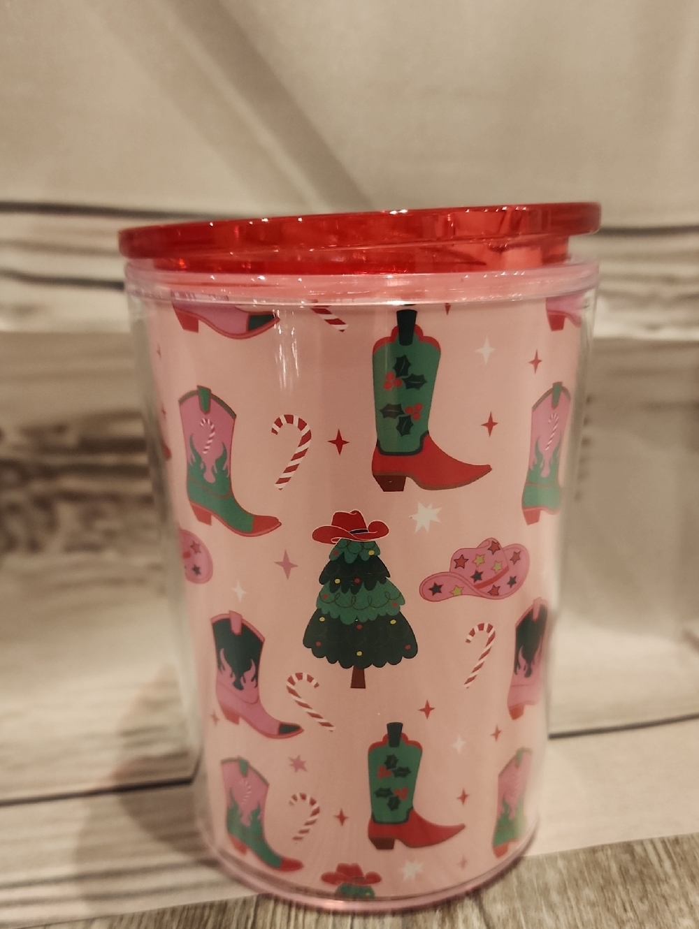 Country Christmas Tumbler